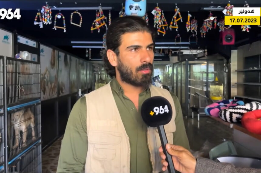 Incident Report: Neglect at a Local Pet Shop in Erbil and Immediate Response by Kurdistan Animal Protection Organization (KAPO)